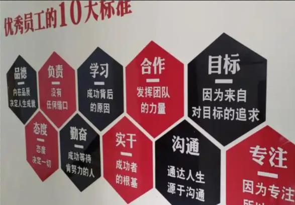 维西公司文化墙的作用