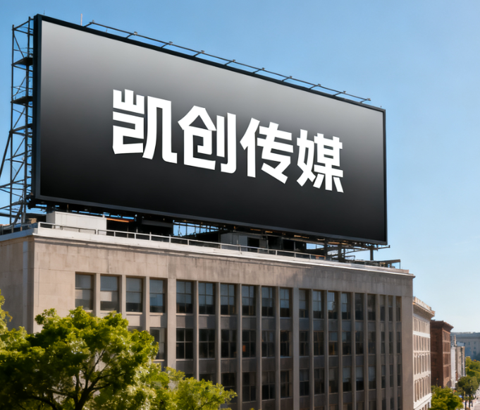 维西户外广告牌的设计与制作