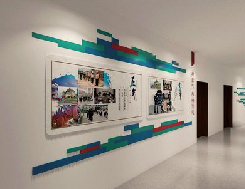 维西企业文化墙用什么材料好？